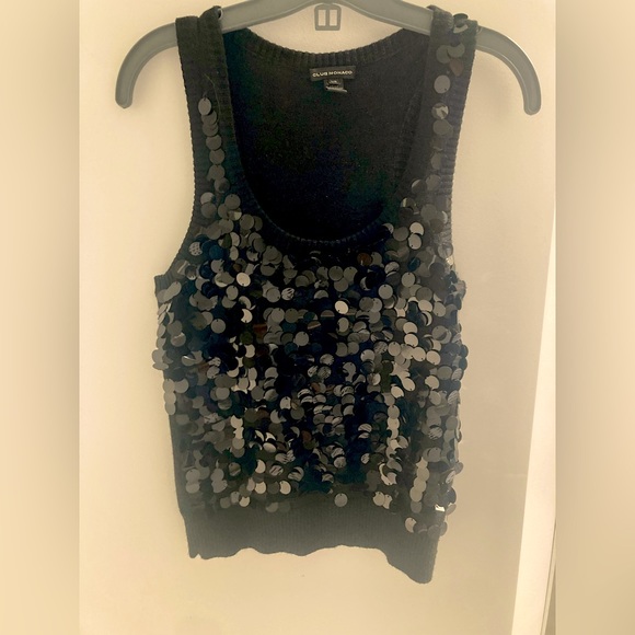 Club Monaco sequinned tank top - Picture 1 of 6